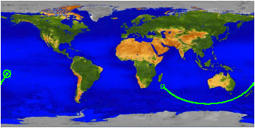 NASA Pinpoints Pacific Ocean Grave of Fallen UARS Satellite